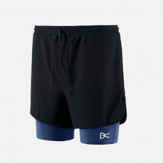 District Vision Layered Pocketed Trail Shorts 