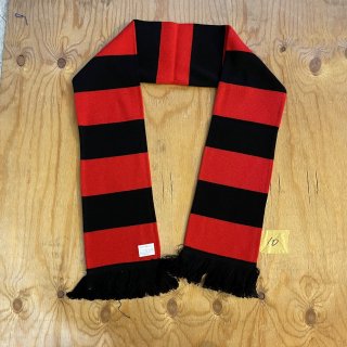 BORDER /Red and Black Bar Acrylic Football Scarf 10