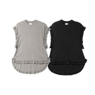 RhodolirioNFrill Tail Sleeveless Tee