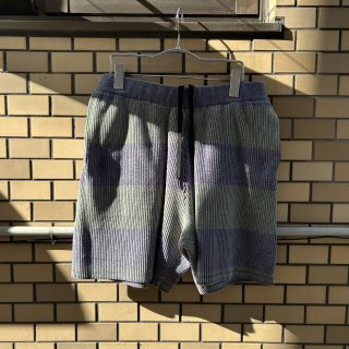 PHINGERIN CORDUROY KNIT SHORTS STRIPE