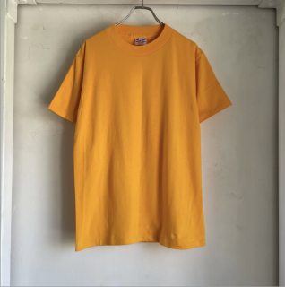 90s DEAD STOCK UNITED SPORTS SS TEE YELLOW USA  UT-2209-020