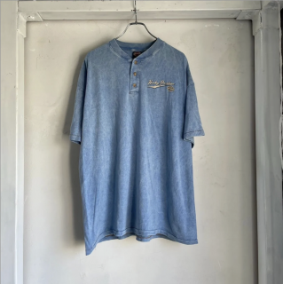 90s HARLEY DAVIDSON HENRY NECK S/S TEE UC-21K-002