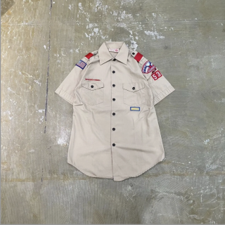 70s BOY SCOUT SHIRT BOY SCOUT SHIRT USA UT-699