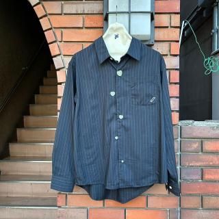 PHINGERINFLOATING HEART POPLIN SHIRT