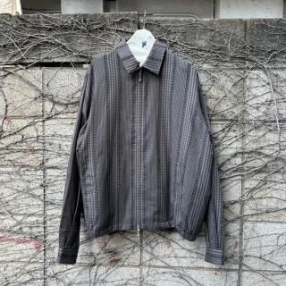 MERELY MADEMERELY PREMIUM BANSHU-ORI FRINGE CHECK JACKET