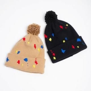 Indietro AssociationPaint Embroidery Knit Cap