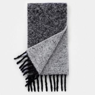 ��The Inoue Brothers��Two Colour Woolly Scarf