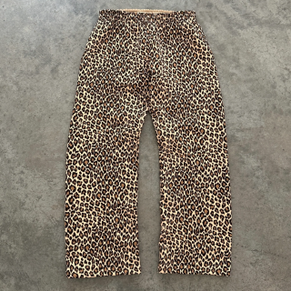 ��AKIMBO��STRAIGHT-LEG SWEATPANTS - LEOPARD