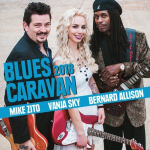 Mike Zito, Vanja Sky, Bernard Allison / Blues Caravan 2018 (CD+DVD) (2018/11)