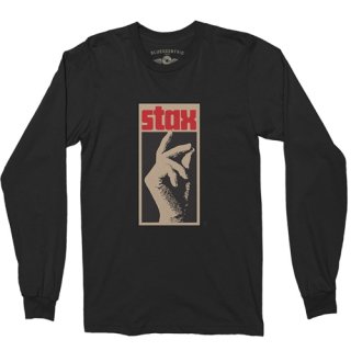 Stax Snapping Fingers Long Sleeve T Shirt  / Classic Heavy Cotton