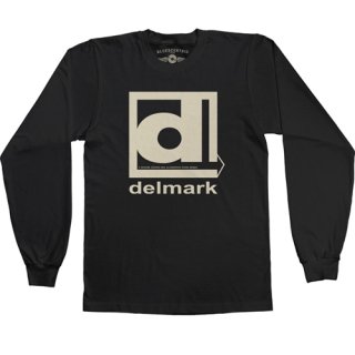 Delmark Records Long Sleeve T-Shirt / Classic Heavy Cotton