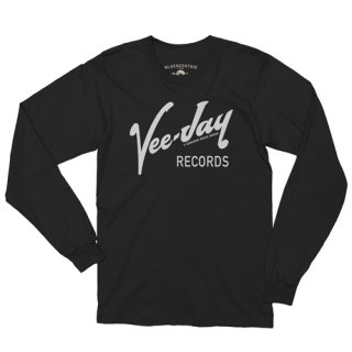 Vee-Jay Records Long Sleeve T-Shirt - Classic Heavy Cotton