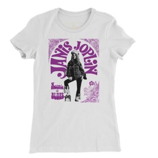 Janis Joplin Kozmic Blues Ladies T Shirt