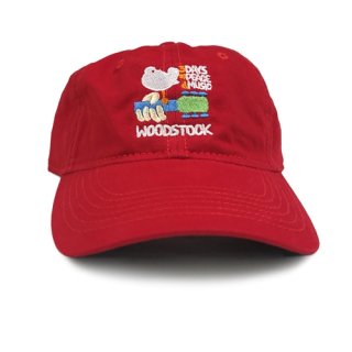 Woodstock Hat - Unstructured (Red)