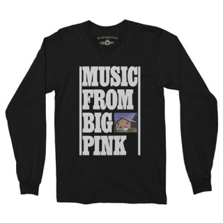 The Band Music From Big Pink Long Sleeve T-Shirt / Classic Heavy Cotton