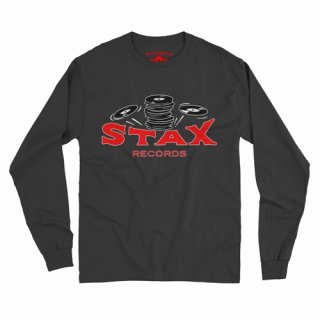 Stax Records Stax of Wax Long Sleeve T-Shirt / Classic Heavy Cotton