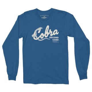 Cobra Records Long Sleeve T-Shirt / Classic Heavy Cotton