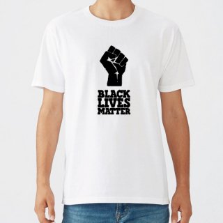 Black Lives Matter Hand Logo T Shirts / White<img class='new_mark_img2' src='https://img.shop-pro.jp/img/new/icons8.gif' style='border:none;display:inline;margin:0px;padding:0px;width:auto;' />