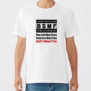 BSMF RECORDS Logo T Shirts / White<img class='new_mark_img2' src='https://img.shop-pro.jp/img/new/icons8.gif' style='border:none;display:inline;margin:0px;padding:0px;width:auto;' />