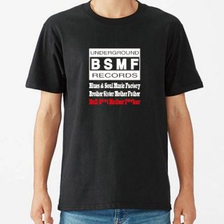 BSMF RECORDS Logo T Shirts / Black<img class='new_mark_img2' src='https://img.shop-pro.jp/img/new/icons8.gif' style='border:none;display:inline;margin:0px;padding:0px;width:auto;' />