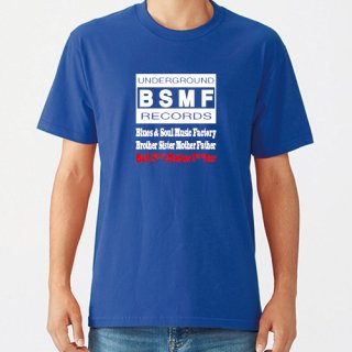 BSMF RECORDS Logo T Shirts / Royal<img class='new_mark_img2' src='https://img.shop-pro.jp/img/new/icons8.gif' style='border:none;display:inline;margin:0px;padding:0px;width:auto;' />
