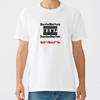 BSMF RECORDS Small Logo T Shirts / White<img class='new_mark_img2' src='https://img.shop-pro.jp/img/new/icons8.gif' style='border:none;display:inline;margin:0px;padding:0px;width:auto;' />
