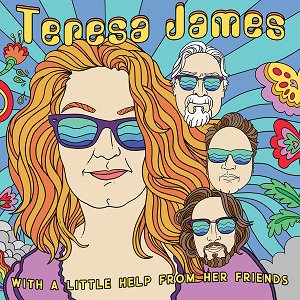 Teresa James - With a Little Help from Her Friends（2023/01/20発売）<img class='new_mark_img2' src='https://img.shop-pro.jp/img/new/icons11.gif' style='border:none;display:inline;margin:0px;padding:0px;width:auto;' />