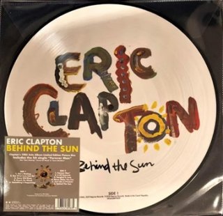 ＜LP＞Eric Clapton - Behind The Sun（輸入アナログ盤：LP / Picture Disc）（2023/12/15入荷）