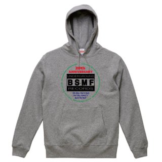 BSMF RECORDS 20th Anniversary Logo Parka Pullover / 4 colors