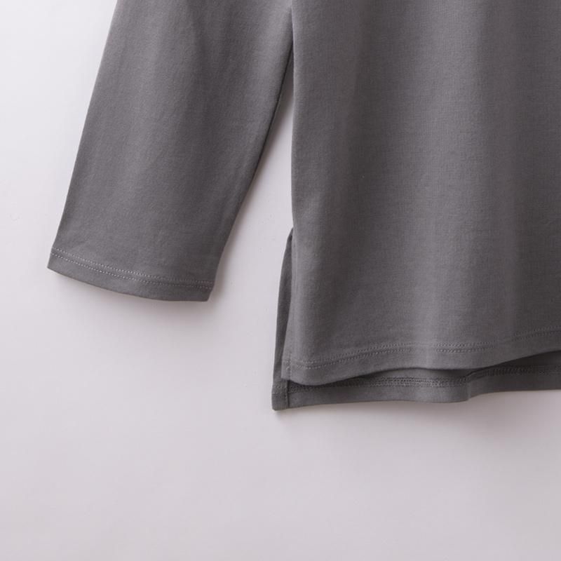 L~LLのみ】サイドスリット長袖Tシャツ - TAKEFU Official Online