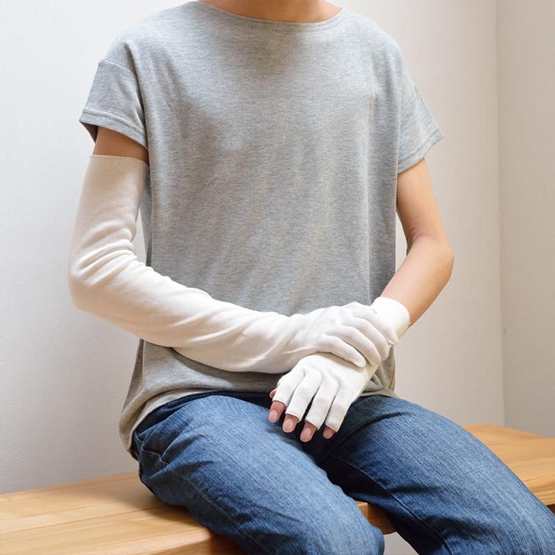 無縫製ガーゼ手袋L - TAKEFU Official Online Shop