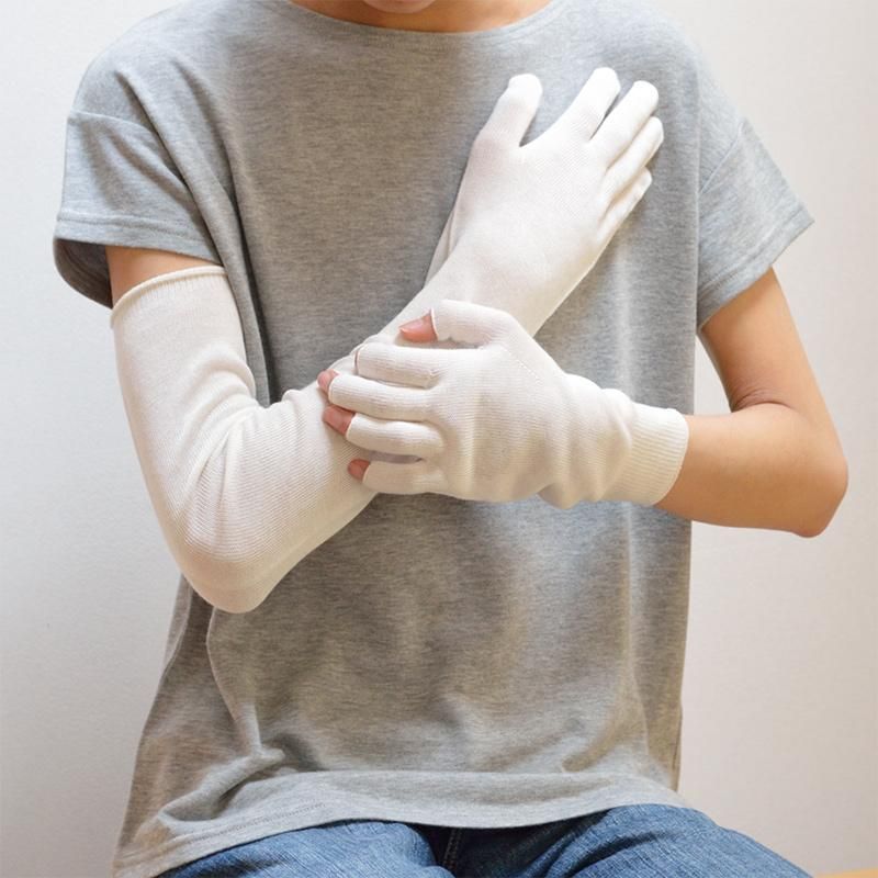 無縫製ガーゼ指出し手袋S - TAKEFU Official Online Shop