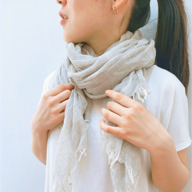 極細80番手ストール(ヤク入り) - TAKEFU Official Online Shop 極細80番手ストール(ヤク入り) - TAKEFU Official Online Shop