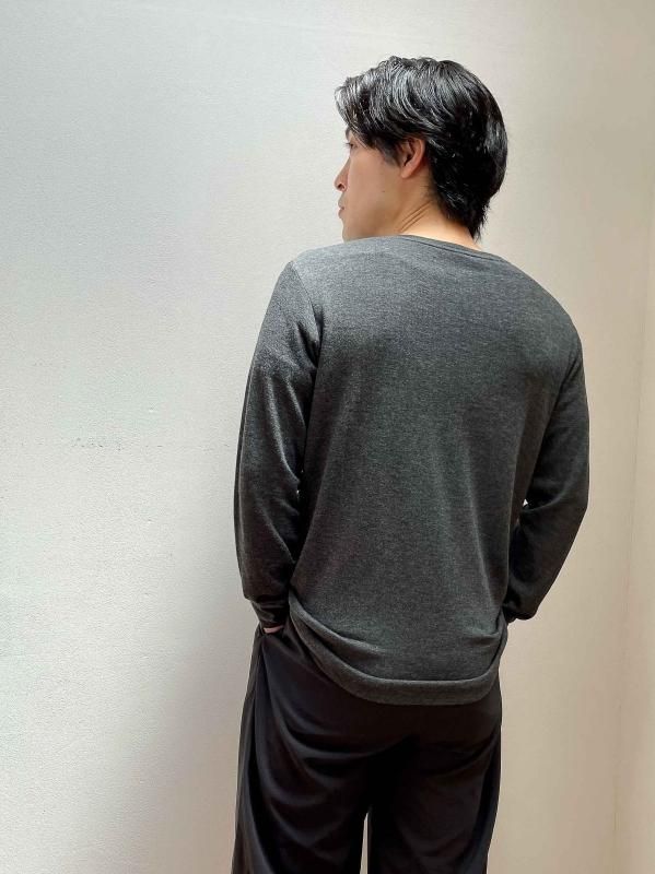 メンズ 癒布（ゆふ）長袖Vネック - TAKEFU Official Online Shop