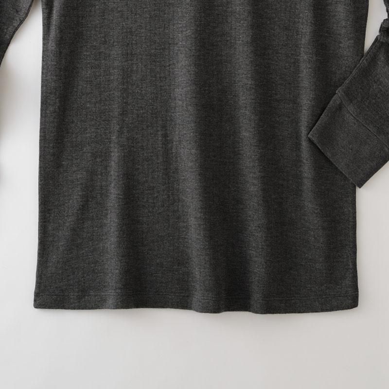 TAKEFU 癒布 メンズ Vネック長袖カットソー メンズ 癒布（ゆふ）長袖Vネック - TAKEFU Official Online Shop