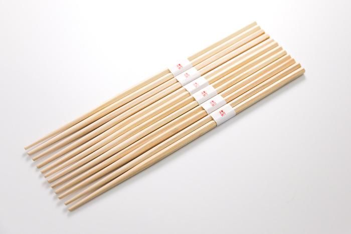 桧の六角箸 6膳入（オリジナルラベル） - 佐藤養悦本舗オンラインショップ